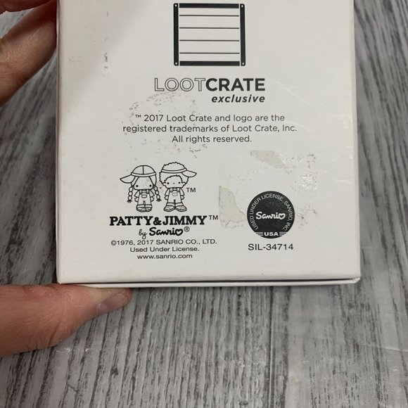 Lootcrate X Sanrio Patty And Jimmy Enamel Pin Set NIB - Picture 7 of 7
